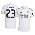 F.MENDY #23 Real Madrid Domicile Maillot 2025/26 Blanc Authentique