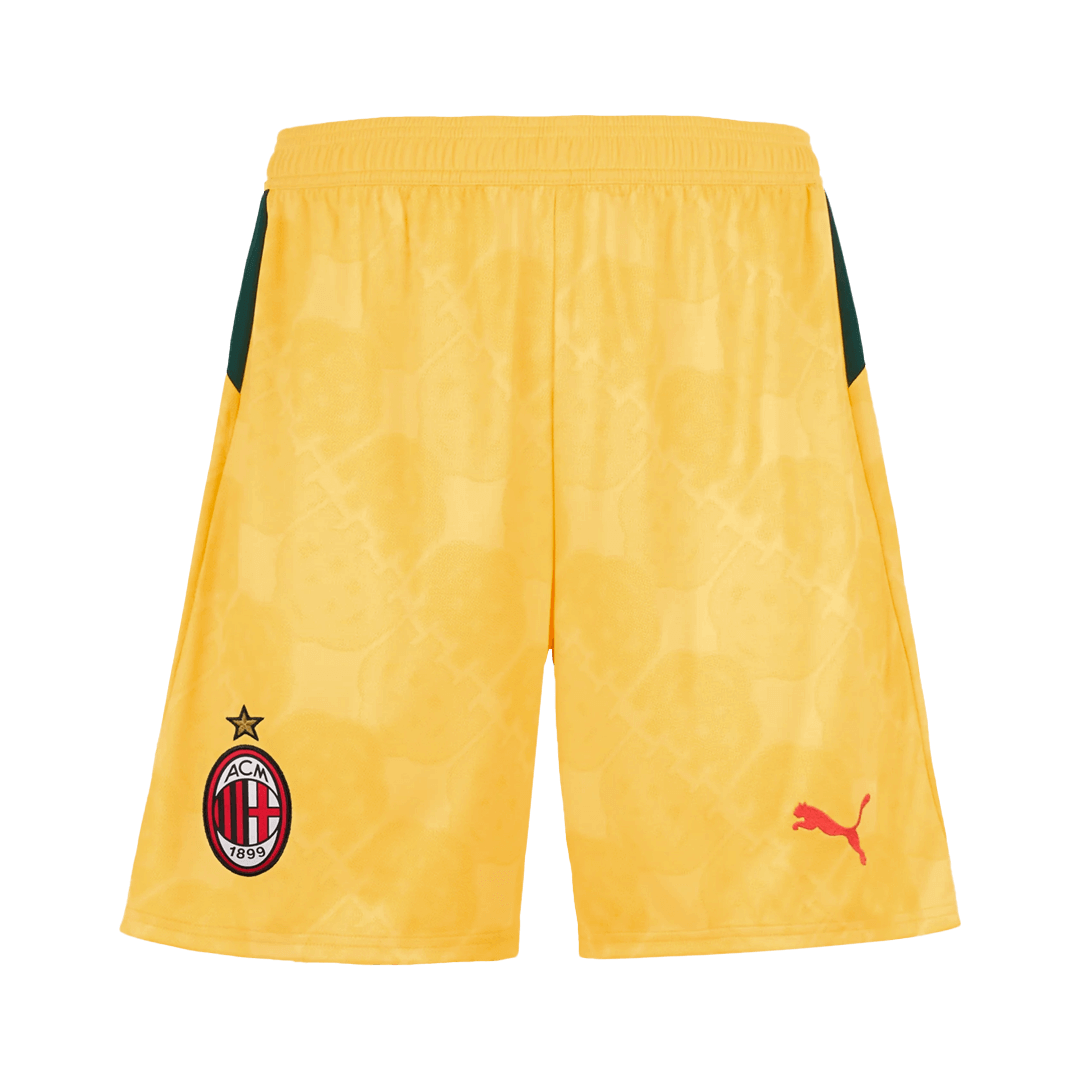AC Milan Third Short 2025/26 Jaune