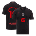 LAMINE YAMAL #19 Barcelone Extérieur Maillot 2024/25 - Spotify Logo Without Text