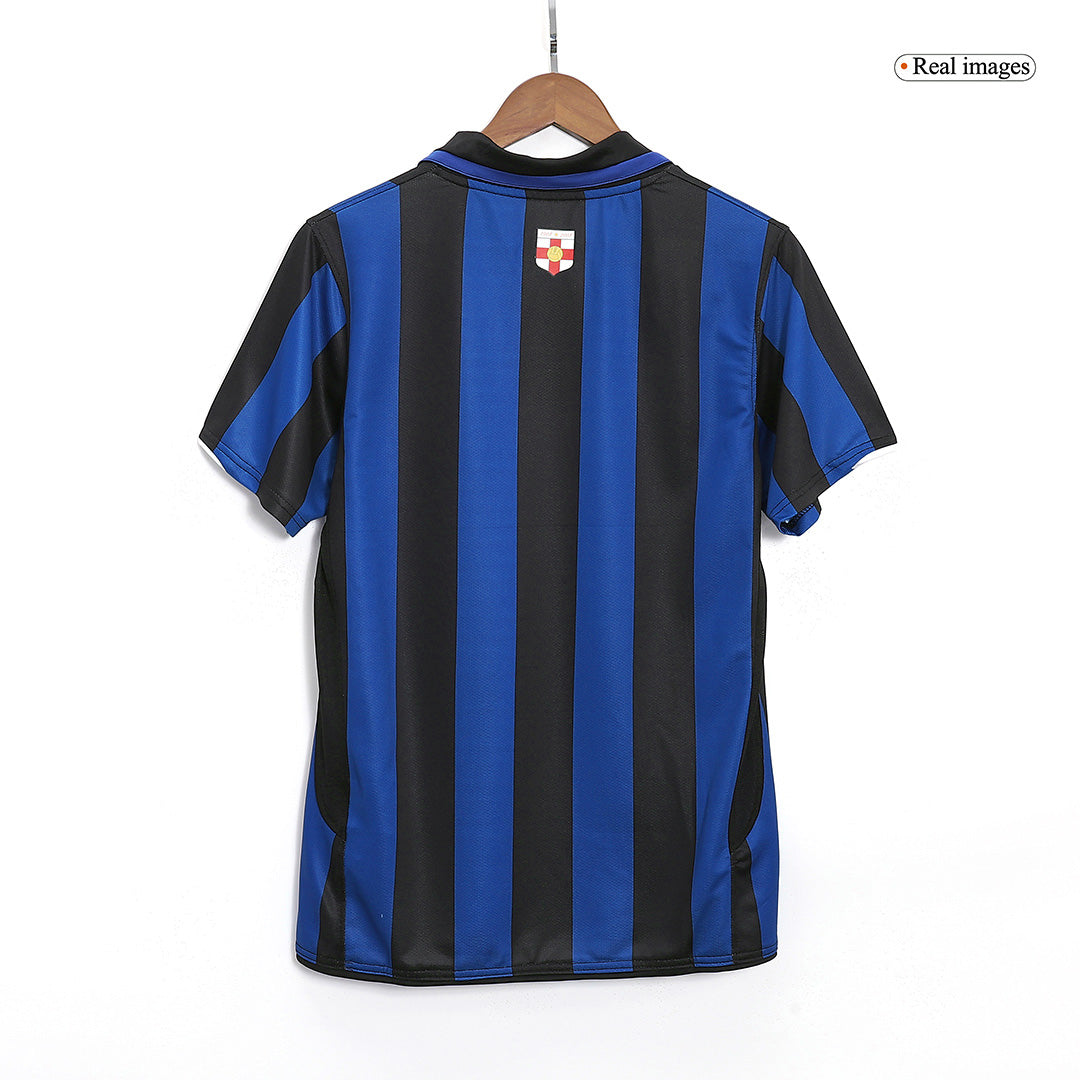 Retro Inter Milan Domicile Maillot 2007/08 - 100th Anniversaire