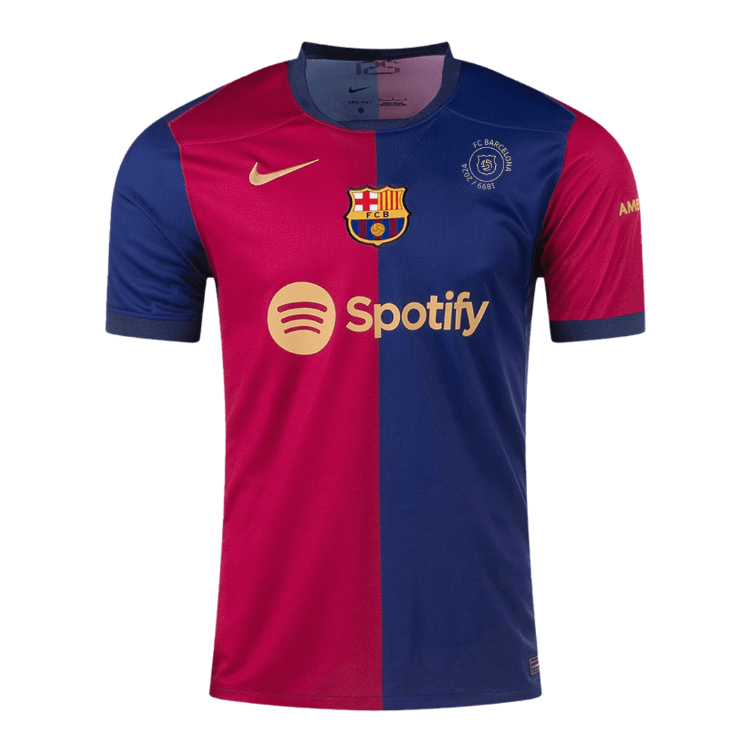 Barcelone Domicile Maillot 125th Anniversaire 2024/25