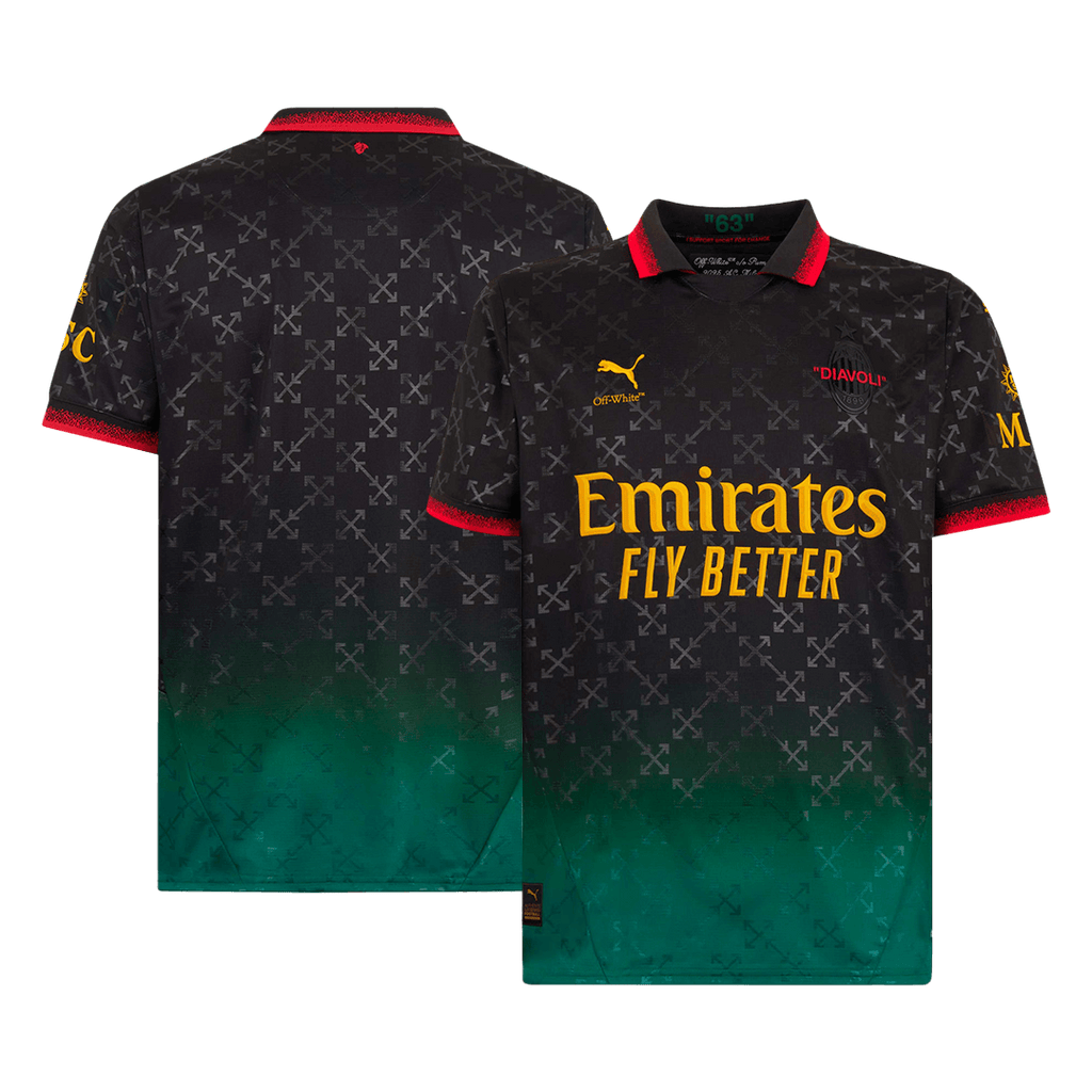 Milan AC Fourth Maillot 2024/25 Grande Taille