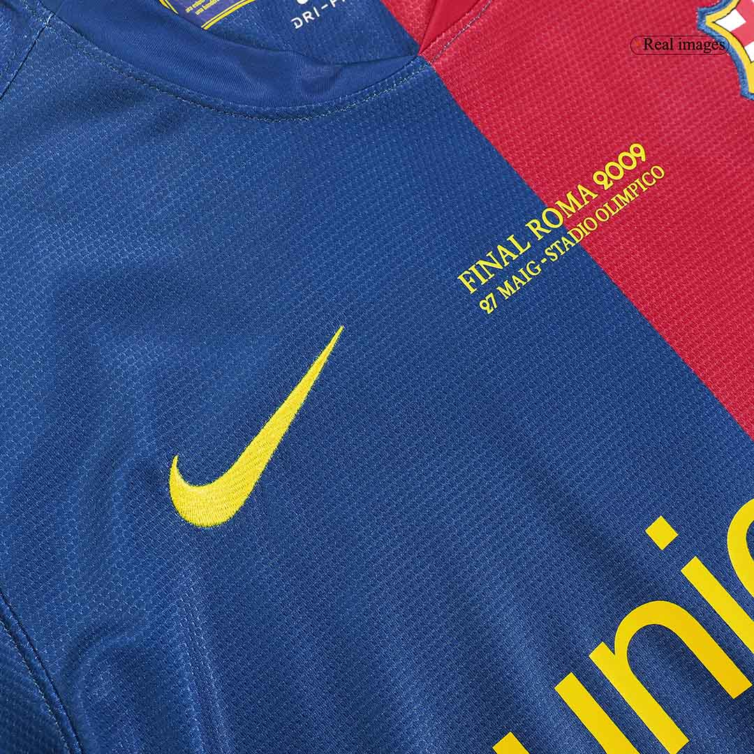 Retro Barcelone Domicile Maillot 2008/09 - UCL Final