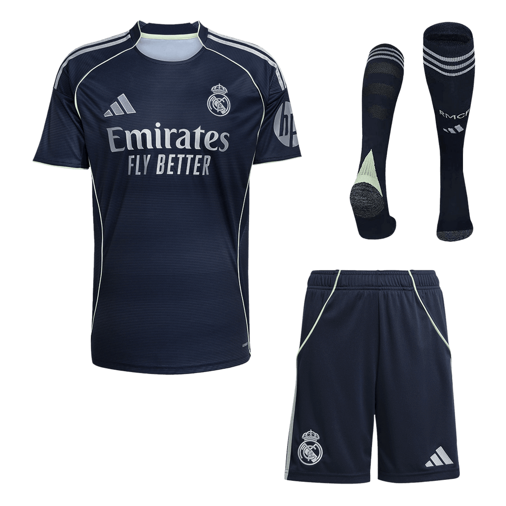 Real Madrid Extérieur Maillot Kit 2025/26 Bleu marine
