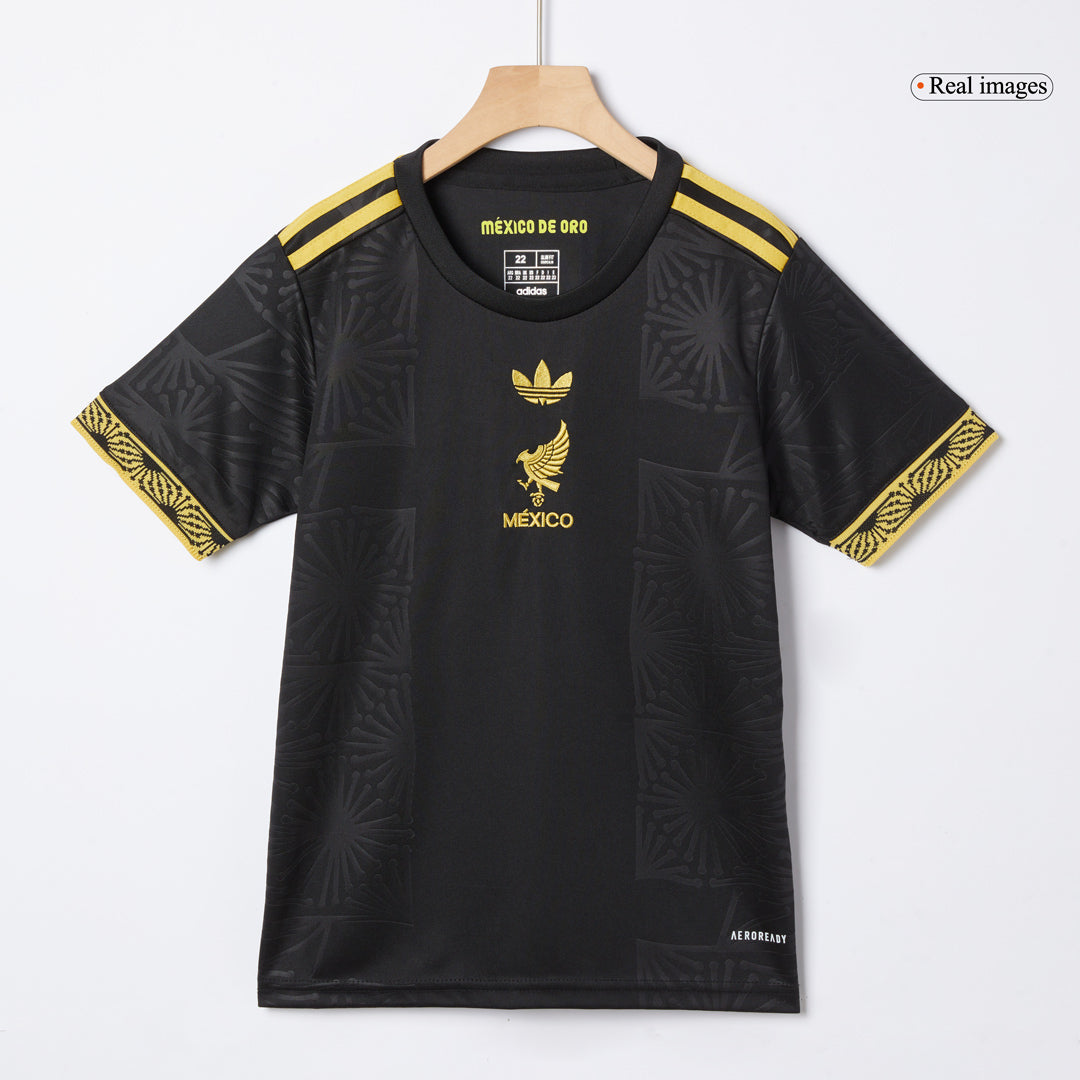 Mexique Third Away Maillot Kit 2025 Enfant- Gold Cup