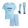 Juventus Extérieur Maillot Kit 2025/26 Enfant Bleu