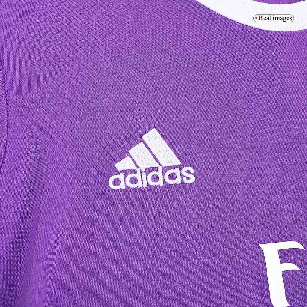 Retro Real Madrid Extérieur Maillot Manches Longues 2016/17