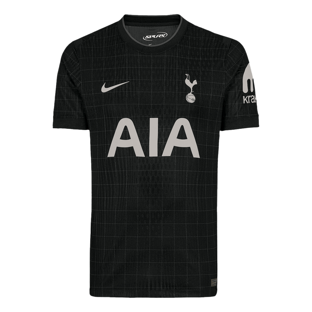 Tottenham Hotspur Extérieur Maillot 2025/26 Noir Authentique