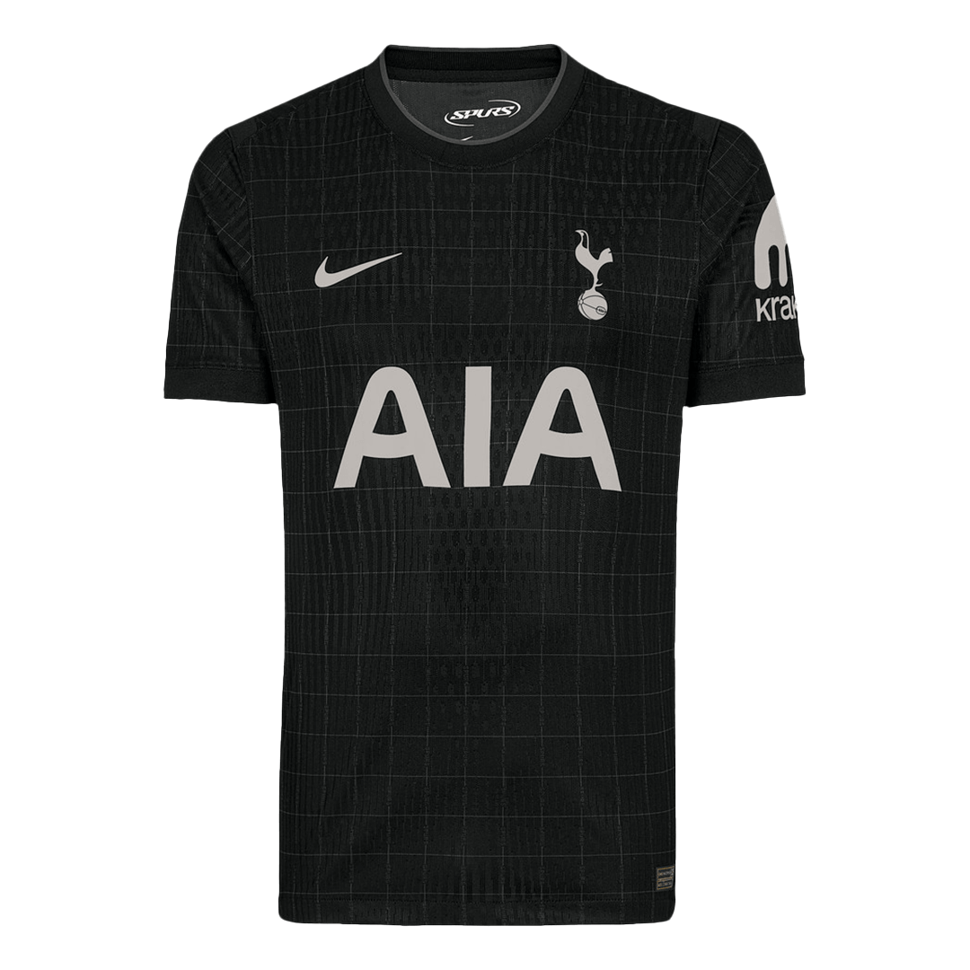 Tottenham Hotspur Extérieur Maillot 2025/26 Noir Authentique