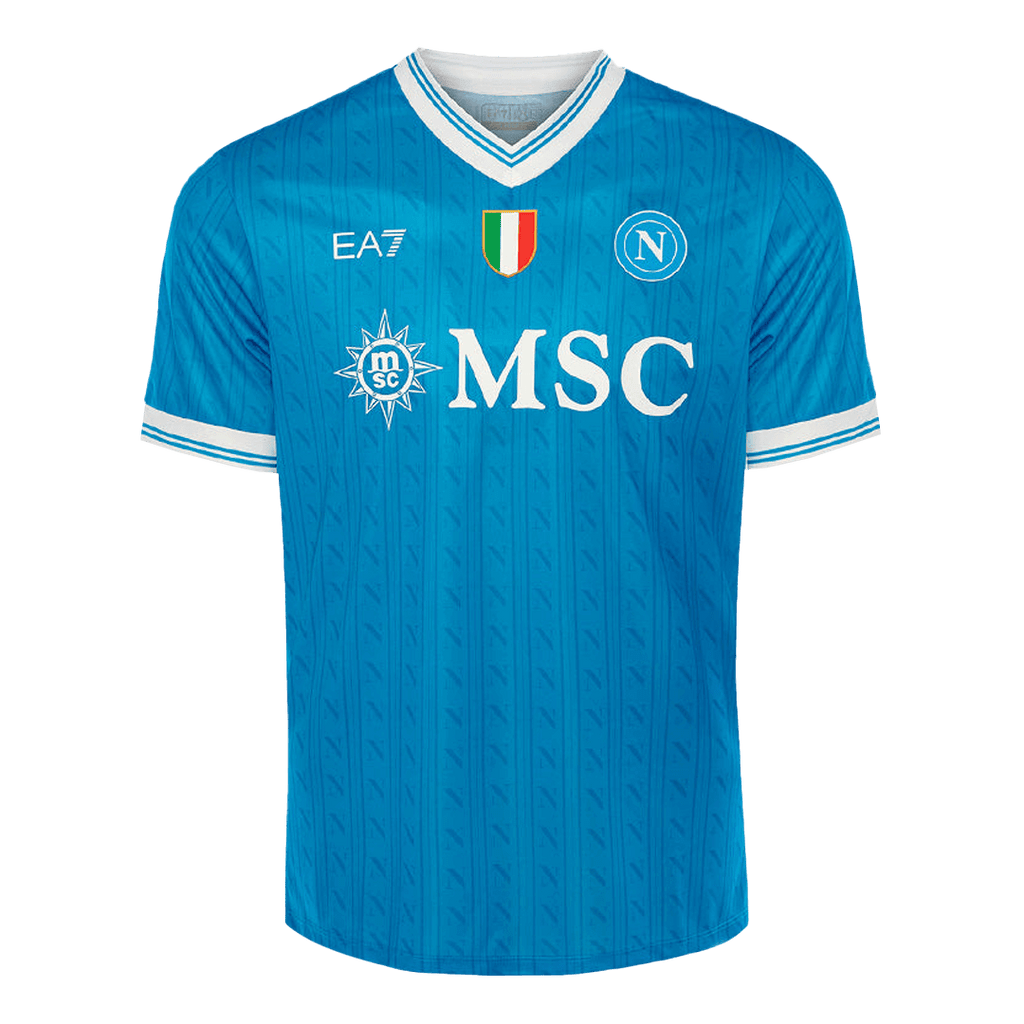 Napoli Domicile Maillot 2025/26 Bleu
