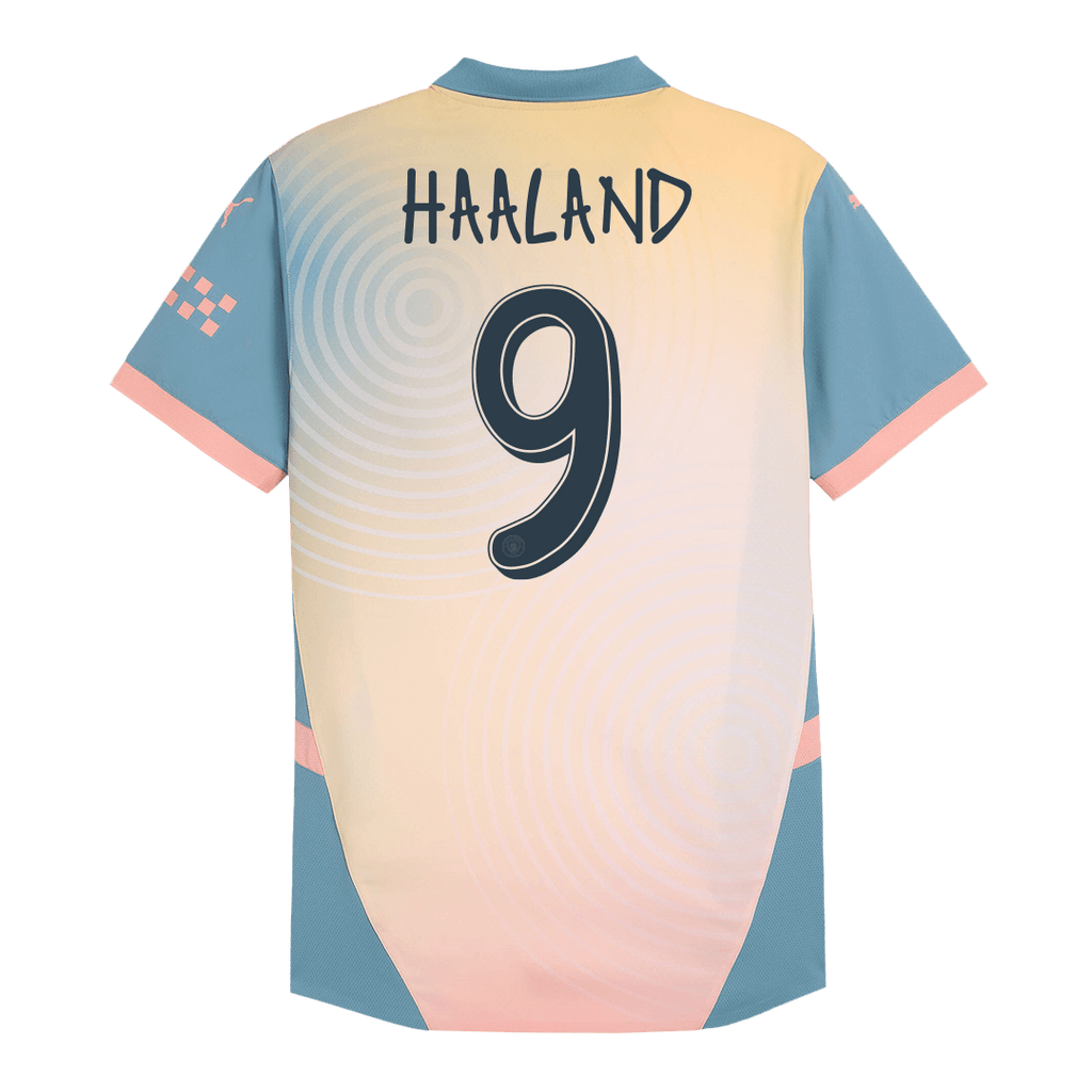 HAALAND #9 Manchester City Fourth Maillot 2024/25 Authentique - Definitely City (UCL)