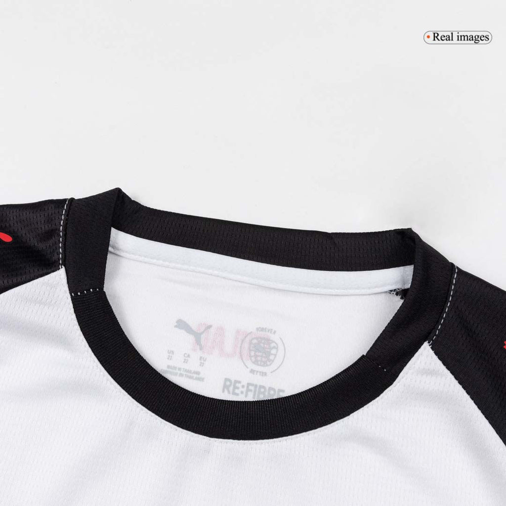 AC Milan Extérieur Maillot Kit 2025/26 Enfant Blanc
