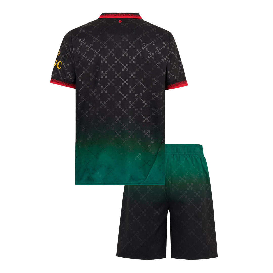 Milan AC Fourth Away Maillot Kit 2024/25 Junior