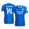 TCHOUAMENI #14 Real Madrid Third Maillot 2025/26 Bleu Joueur