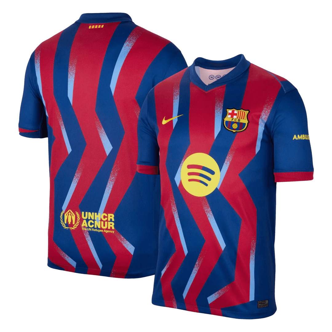 Barcelone Fourth Maillot 2025/26 Rouge&Bleu