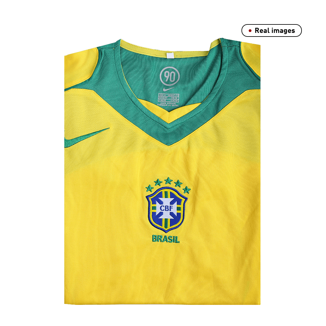 Retro Brésil Domicile Maillot 2004