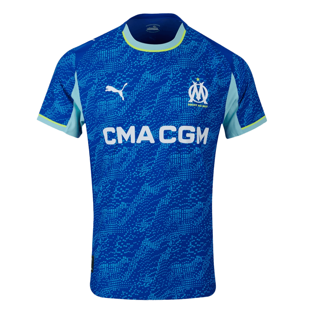 Olympique de Marseille Third Maillot 2025/26 Bleu Authentique