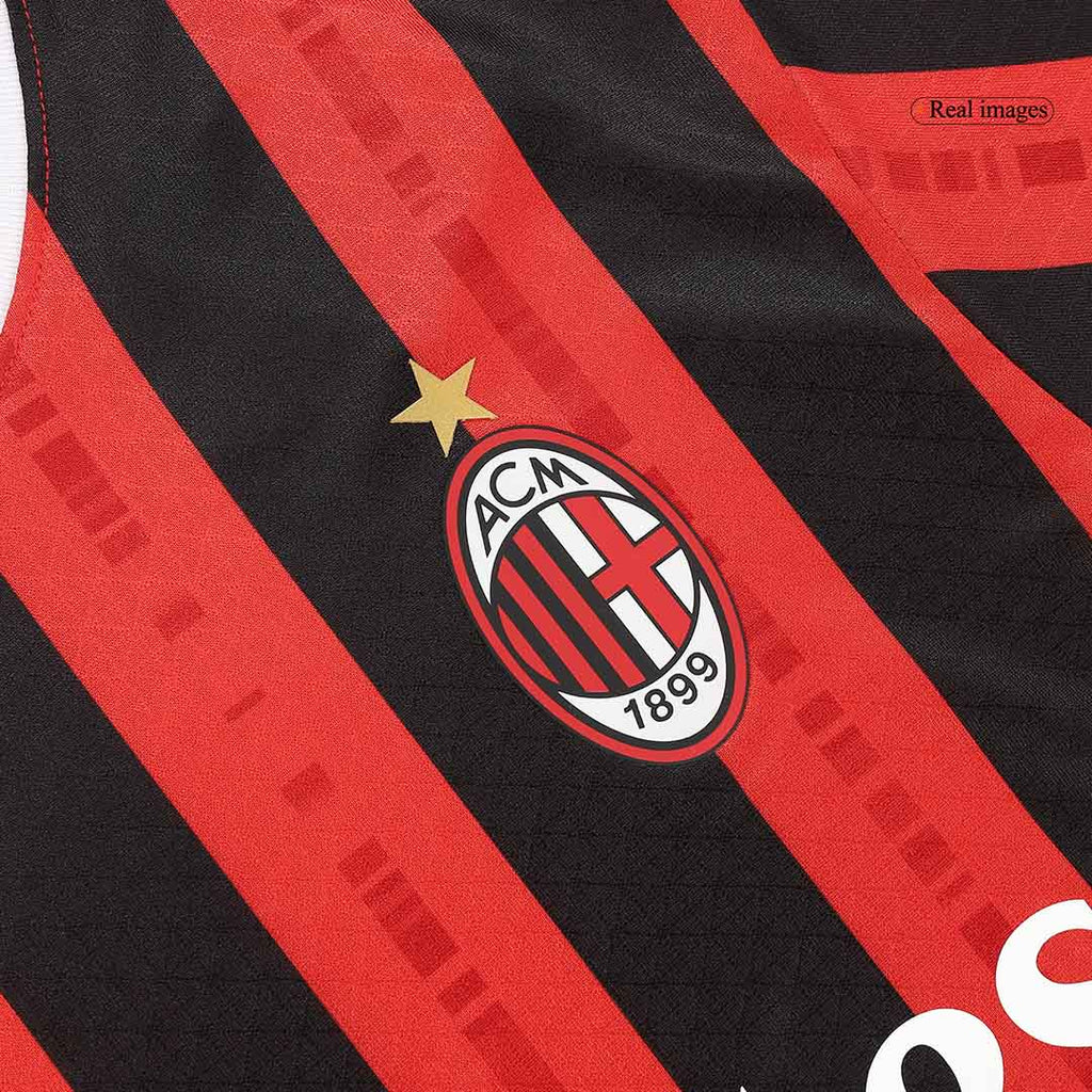 PULISIC #11 Milan AC Domicile Maillot 2024/25 Authentique - UCL