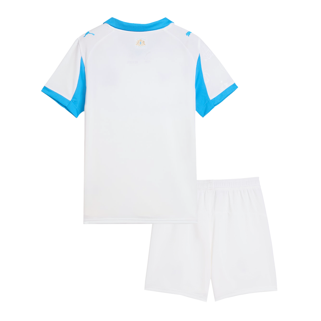 Olympique de Marseille Domicile Maillot Kit 2025/26 Junior