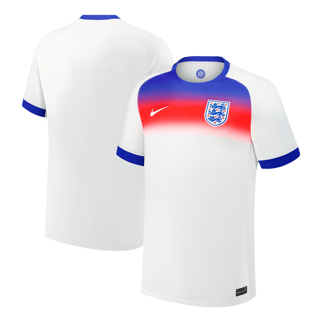Angleterre Domicile Maillot 2025 - Euro Féminin Grande Taille