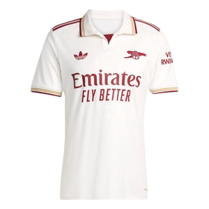 Arsenal Third Maillot 2025/26 Blanc