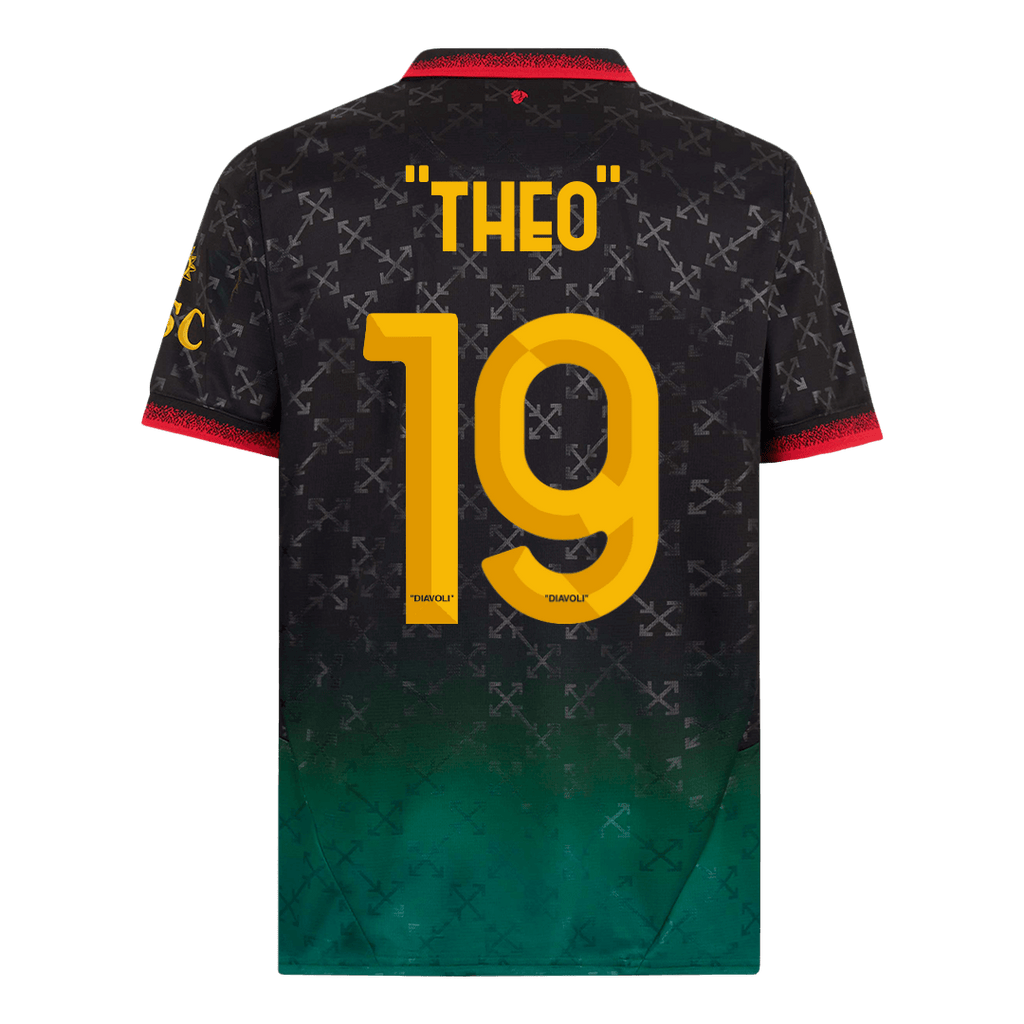 THEO' #19 Milan AC Fourth Maillot 2024/25