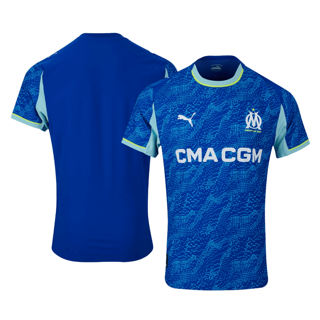 Olympique de Marseille Third Maillot 2025/26 Bleu Authentique