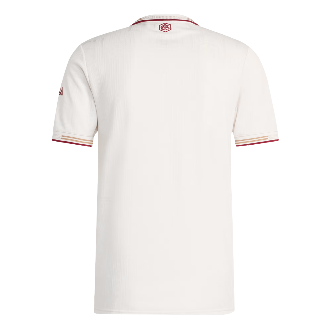Arsenal Third Maillot 2025/26 Blanc Authentique