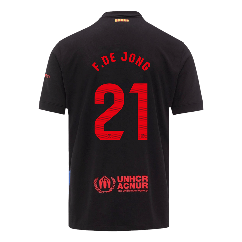 F.DE JONG #21 Barcelone Extérieur Maillot 2024/25