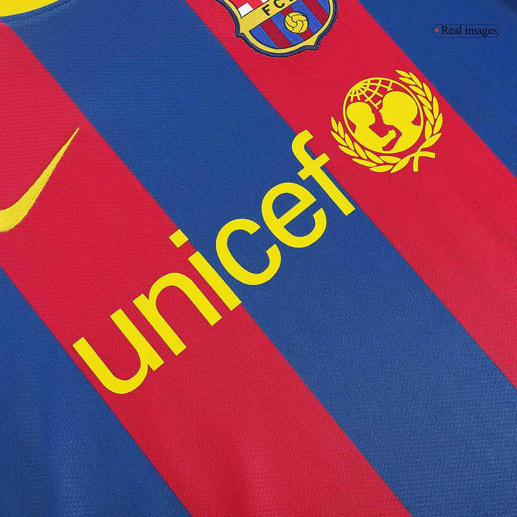 Retro Barcelone Domicile Maillot 2010/11