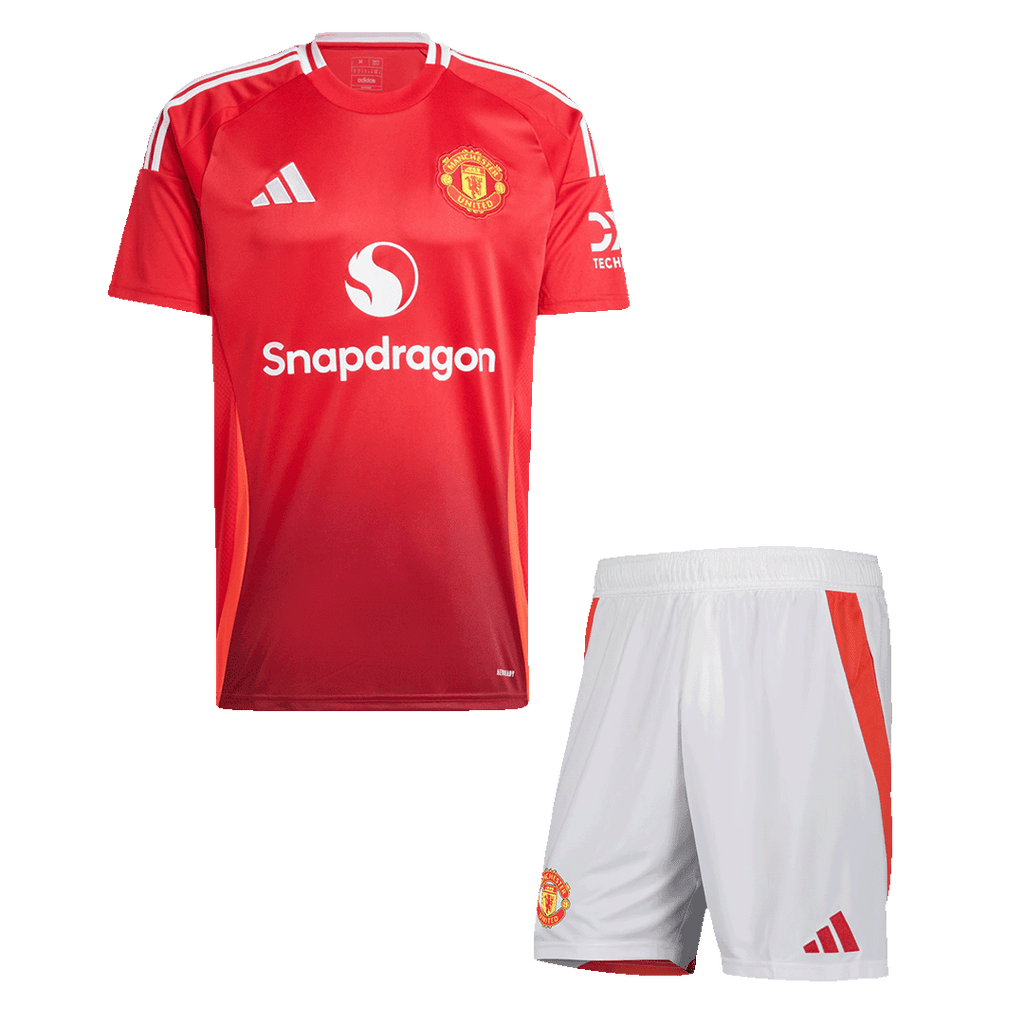 Manchester United Domicile Maillot Kit 2024/25 - Super