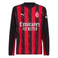 AC Milan Domicile Maillot Manches Longues 2025/26 Rouge&Noir