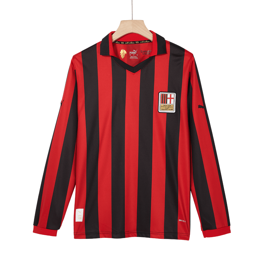 Milan AC Maillot Manches Longues 2024/25 - 125th Anniversaire