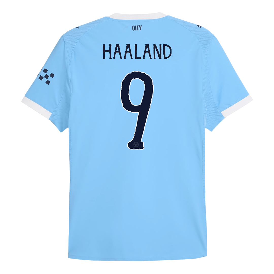 HAALAND #9 Manchester City Domicile Maillot 2025/26 Authentique - Club World Cup