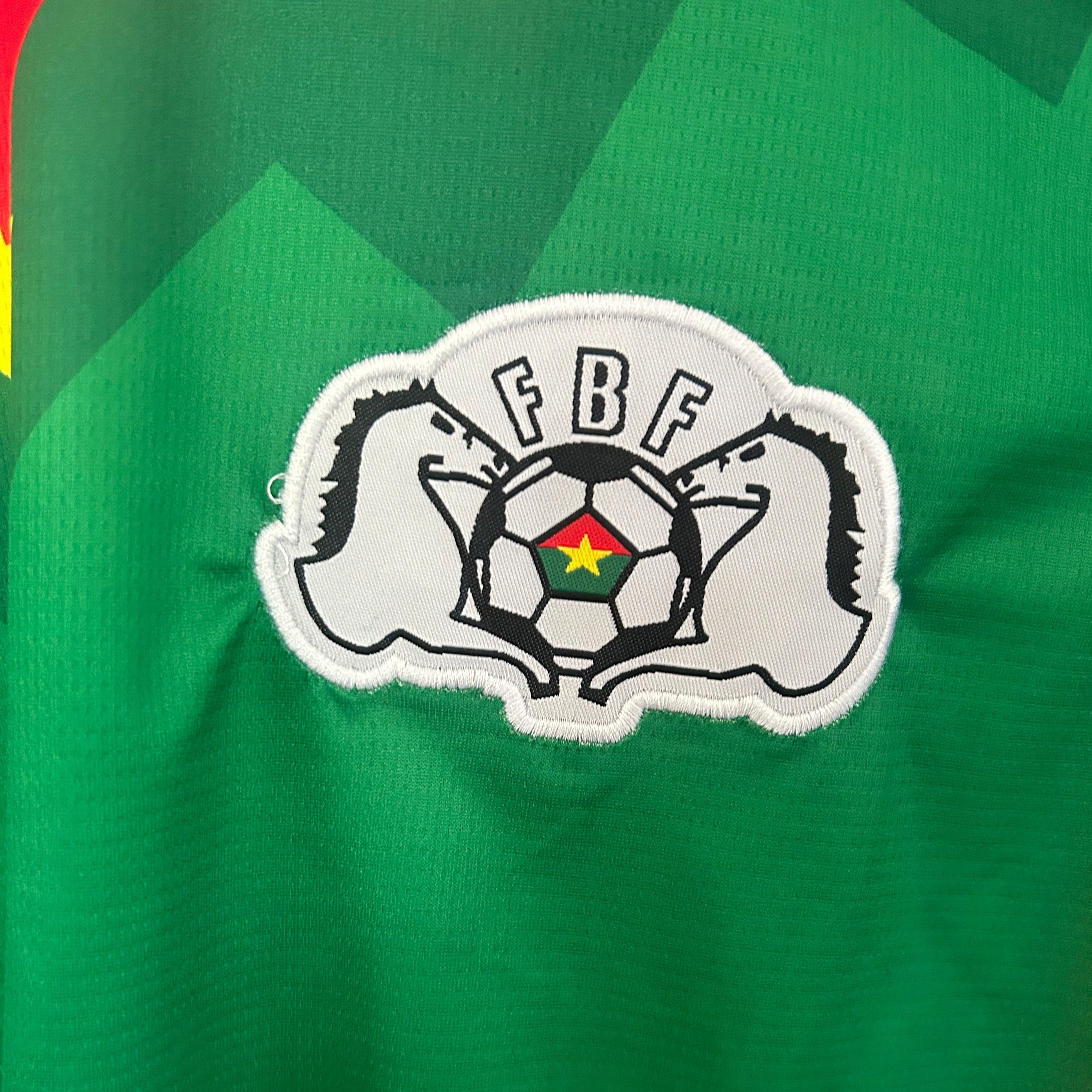 Maillot Burkina Faso Domicile Vert Homme 2025 2026