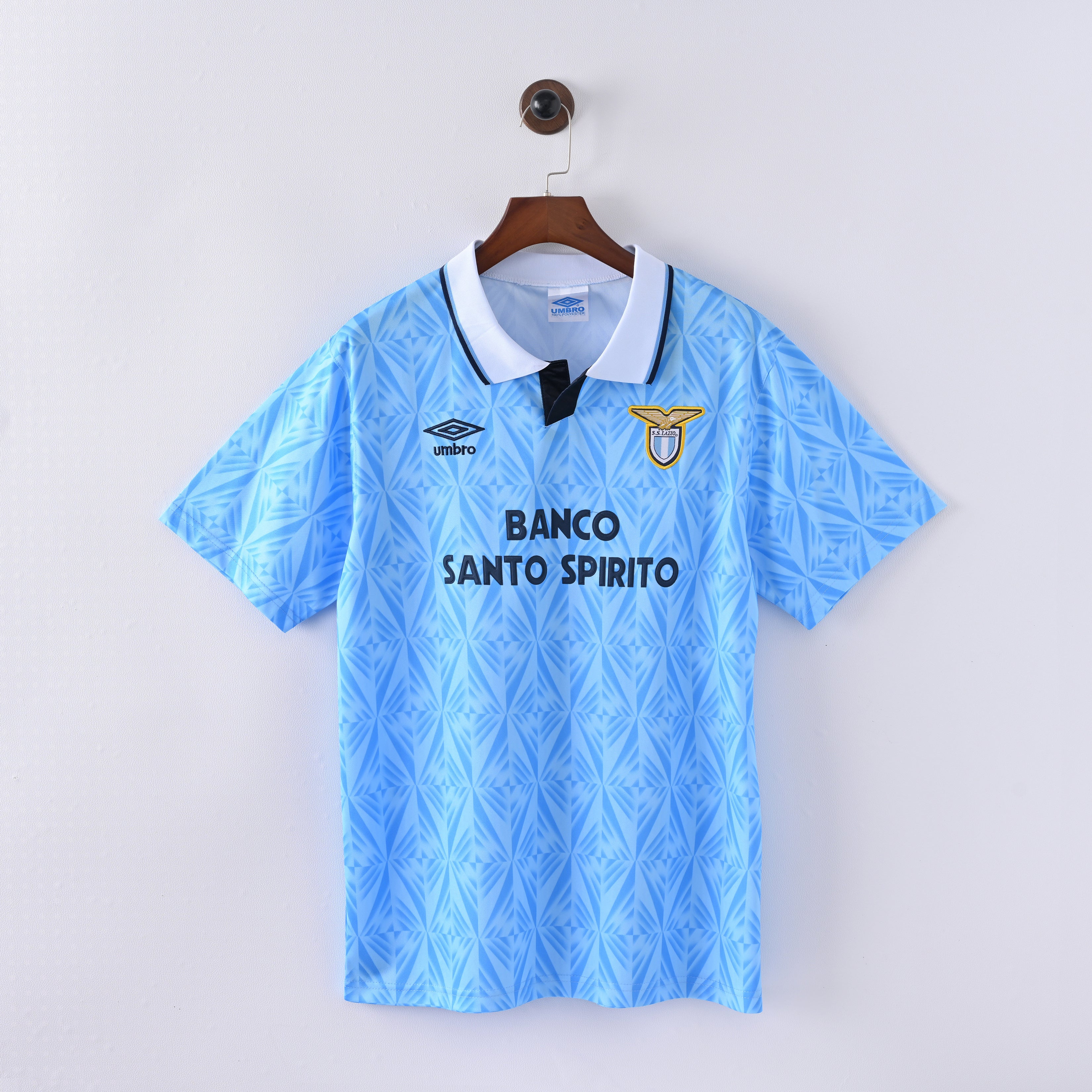Maillot Lazio Roma Retro Vintage 1991-1992 Domicile Homme
