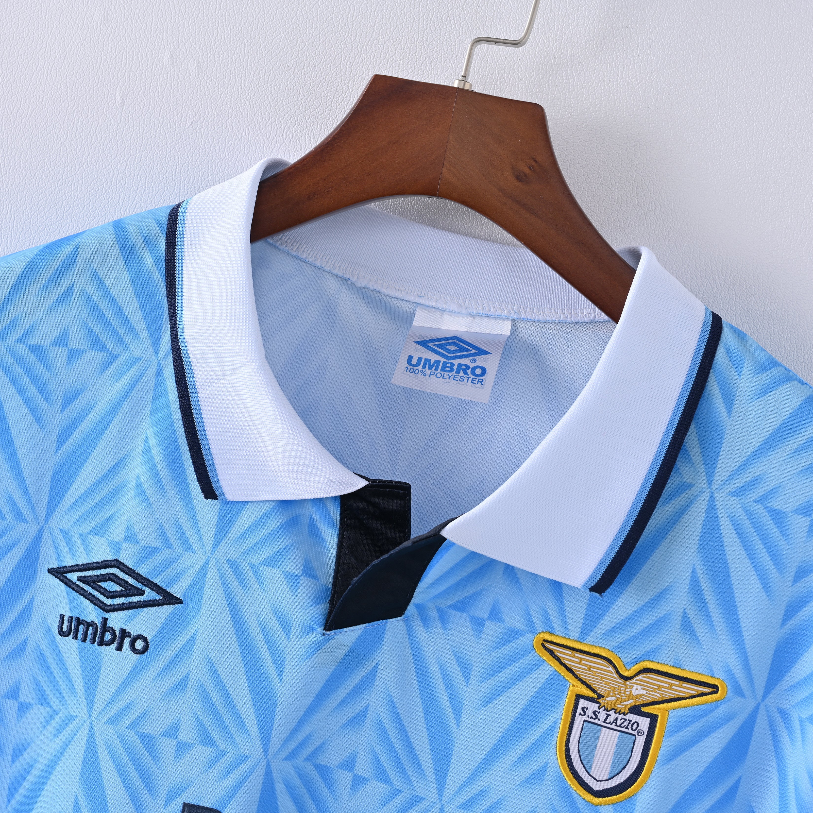 Maillot Lazio Roma Retro Vintage 1991-1992 Domicile Homme