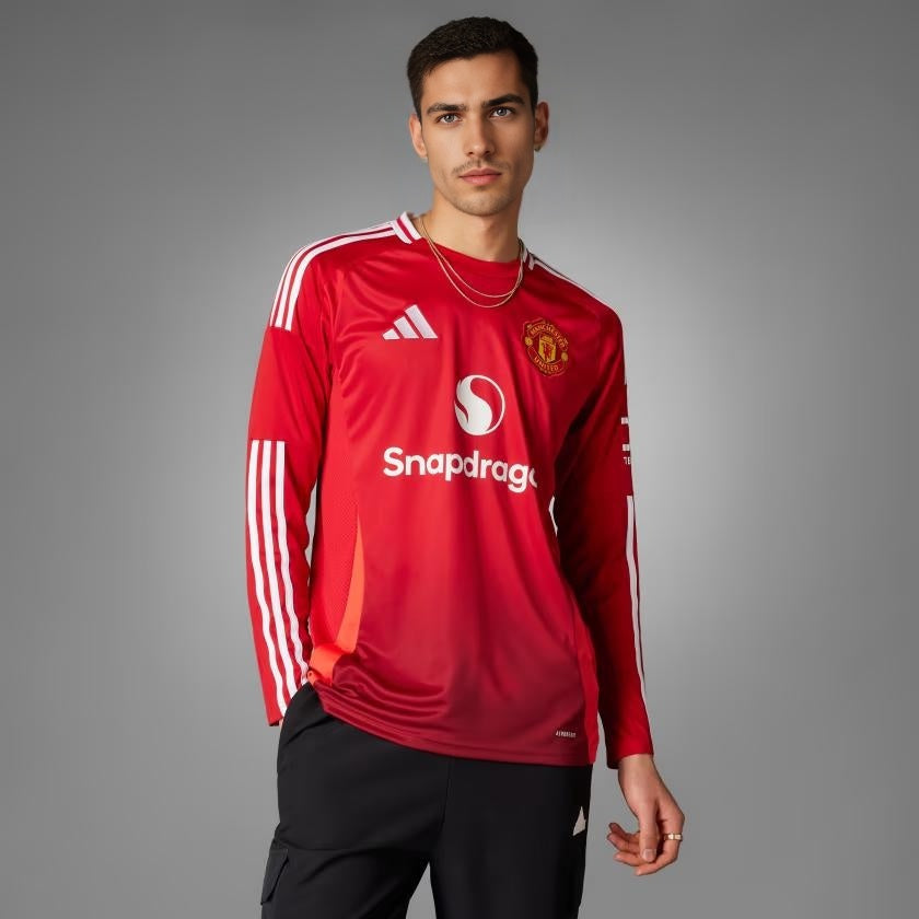 Manchester United Domicile Maillot Manches Longues 2024/25