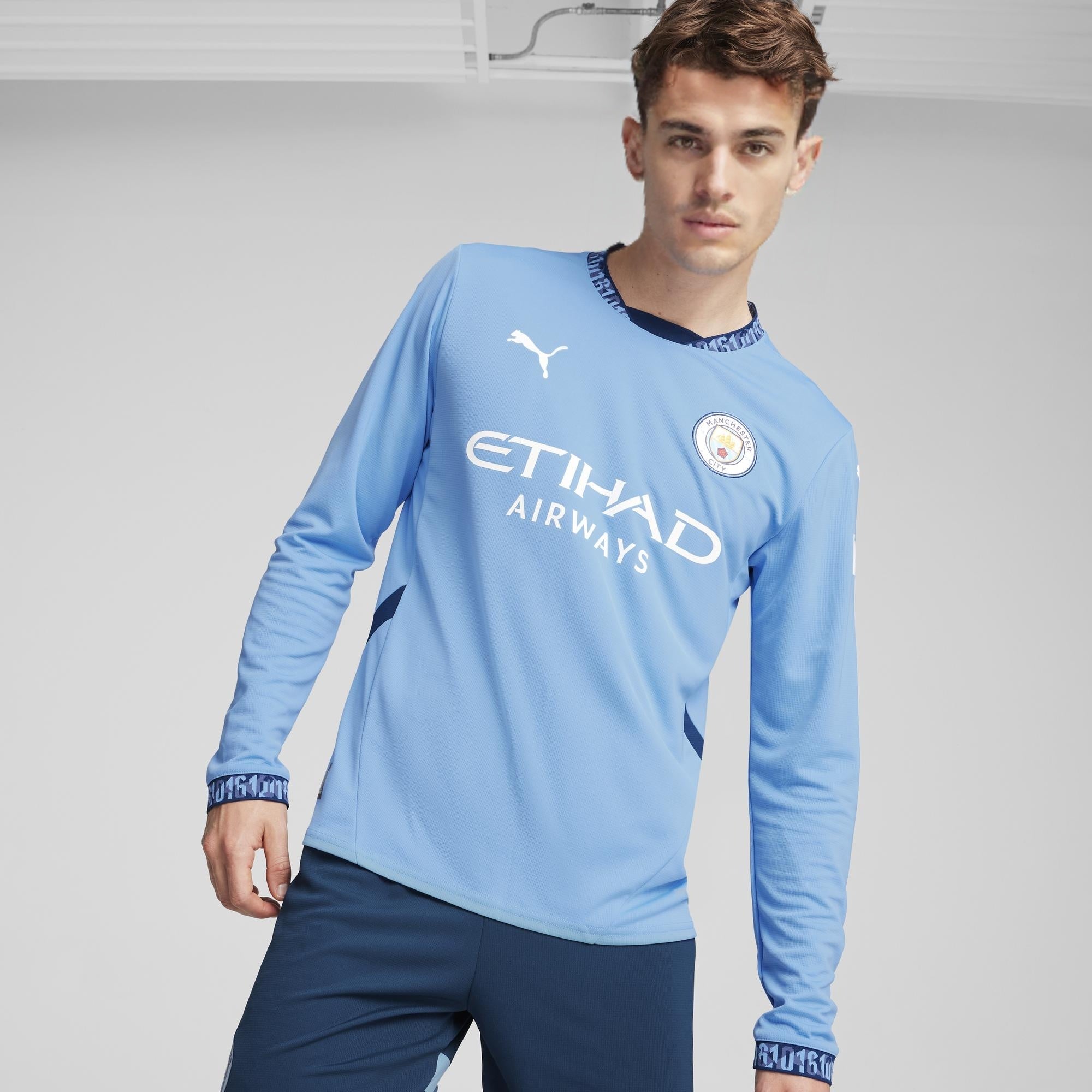 Manchester City Domicile Maillot Manches Longues 2024/25